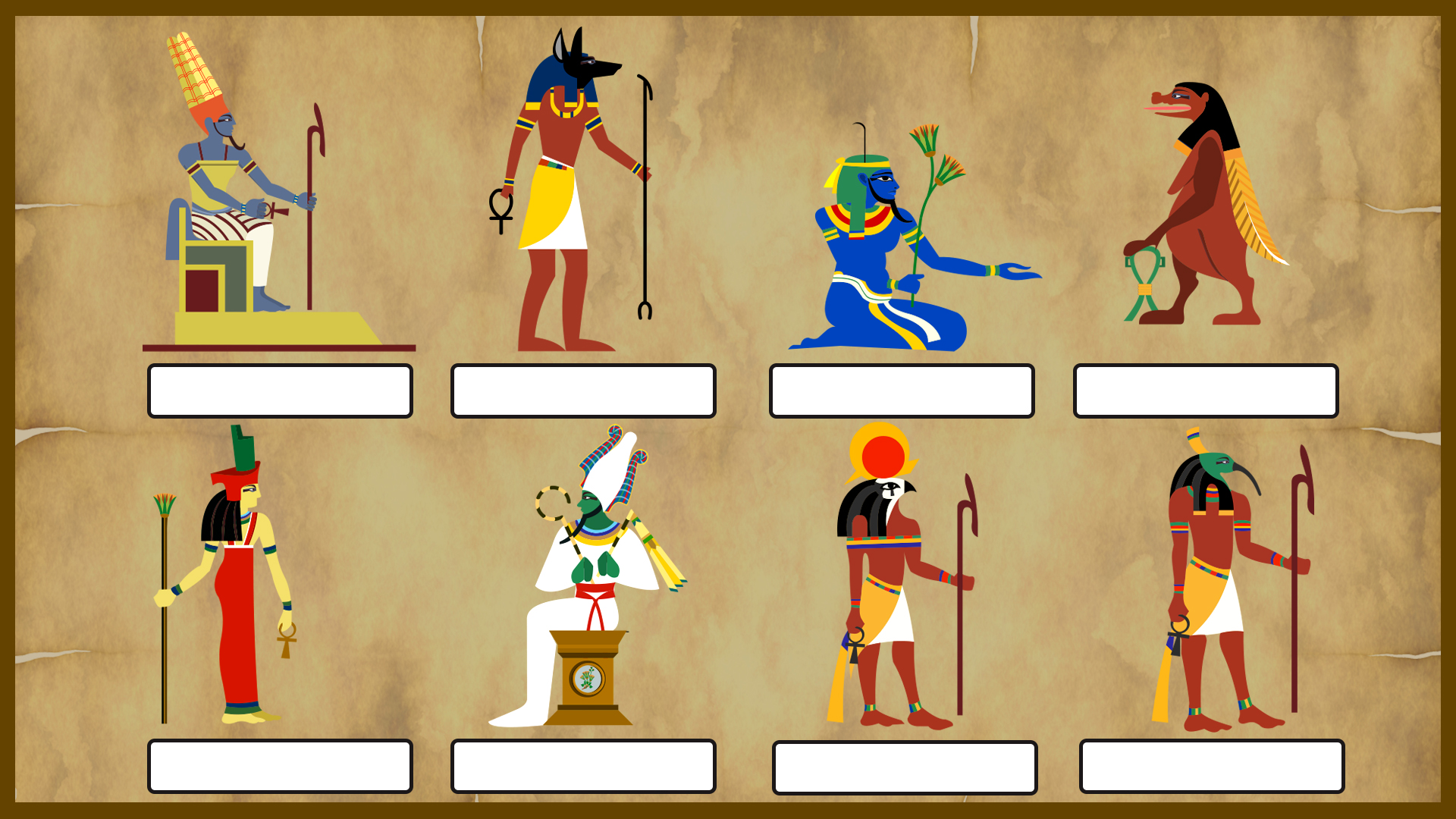 Ks2 History Ancient Egypt Gods And Goddesses Bbc Teach